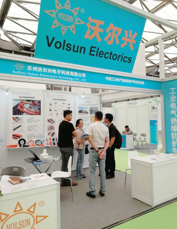 沃尔兴参加EV CHINA 2018 上海三电展览会